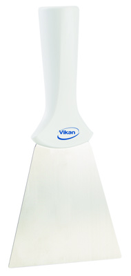 VIKAN HANDSCHRAPER SCHROEFDRAAD WIT RVS
