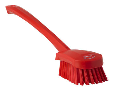 VIKAN HANDBORSTEL HARD ROOD 41,5CM