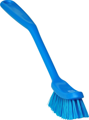 VIKAN AFWASBORSTEL MEDIUM BLAUW 29CM