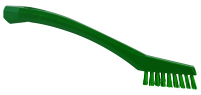 VIKAN PRECISIEBORSTEL EXTRA HARD GROEN