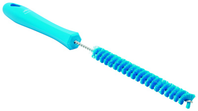 VIKAN AFVOERBORSTEL MEDIUM BLAUW 15MM