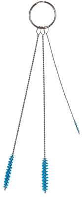 VIKAN KIT FIJNE BORSTELS BLAUW