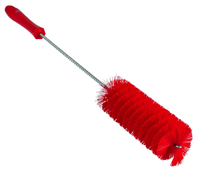 VIKAN FLESSENBORSTEL MEDIUM ROOD 50MM