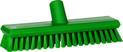 VIKAN SCHUURBORSTEL MEDIUM GROEN 27CM