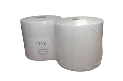 POETSROL WIT 24CM*350M 2L 2R