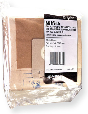 NILFISK STOFZAK VP300/GD1010/GD2000 10ST