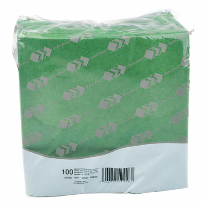 SERV. 33*33CM 2PLIS VERTS 2000PCS