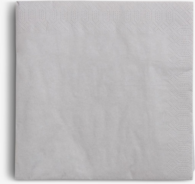 SERVETTEN 33*33 LICHTGRIJS 2L 2000ST