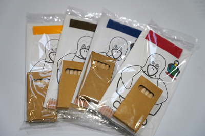 POCHET+PLACEMAT PINGUIN SERVET 4 KLEUREN 100ST