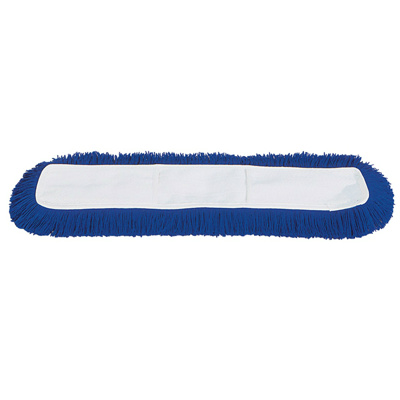 ACRYL FRANJEMOP BLAUW 80CM