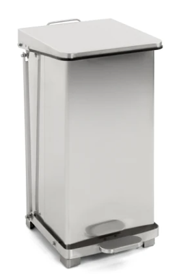 PEDAALEMMER MAT RVS 45L