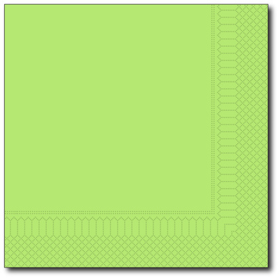 SERVETTEN 40*40 SUMMERGREEN 2L 20*100ST