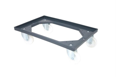 TRANSPORTDOLLY GRIJS MET RAND
