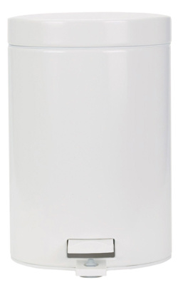 PEDAALEMMER WIT BRABANTIA 5L