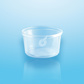 SLAGERBAKJE ROND 250CC 10*100ST 5150
