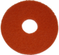 SCHUURPADS ROOD 9" 5ST