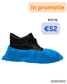 OVERTREKSCHOEN PE BLAUW 1000ST