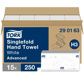 TORK ADV SOFT SINGLEFOLD HANDTOWEL