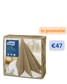 TORK SERVIETTES LINSTYLE BISCUIT 39CM 600P