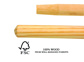 BORSTELSTEEL HOUT 140CM
