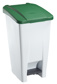 MOBIELE PEDAALEMMER 60L WIT/GROEN