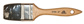 VERFBORSTEL PLATTE STEEL 2"