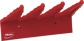 VIKAN WANDHOUDER ROOD
