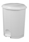 PEDAALEMMER PRIMA 30LT WIT