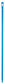 VIKAN STEEL ULTRA HYGIENE BLAUW 150CM