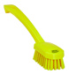 VIKAN HANDBORSTEL MEDIUM GEEL 26CM