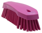 VIKAN HANDSCHUURBORSTEL HARD ROZE 20,5CM