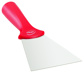 VIKAN HANDSCHRAPER SCHROEFDRAAD ROOD RVS