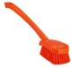 VIKAN HANDBORSTEL HARD ORANJE 41,5CM