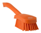 VIKAN HANDBORSTEL HARD ORANJE 27CM