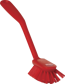 VIKAN AFWASBORSTEL MEDIUM ROOD 28CM