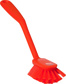 VIKAN AFWASBORSTEL MEDIUM ORANJE 28CM