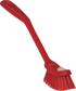 VIKAN AFWASBORSTEL MEDIUM ROOD 29CM