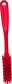 VIKAN AFWASBORSTEL MEDIUM ROOD 29CM
