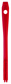 VIKAN PRECISIEBORSTEL EXTRA HARD ROOD