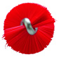 VIKAN AFVOERBORSTEL MEDIUM ROOD 15MM