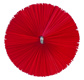 VIKAN FLESSENBORSTEL MEDIUM ROOD 60MM