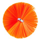VIKAN GOUPILLON DUR ORANGE 40MM