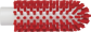 VIKAN BUIZENBORSTEL MEDIUM ROOD 50MM