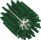VIKAN BUIZENBORSTEL MEDIUM GROEN 77MM