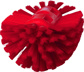 VIKAN TANKBORSTEL MEDIUM ROOD