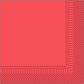 SERV. 25*25 ROUGE 2PLIS 9*200PCS