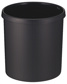 PAPIERBAK ROND ZWART 18L